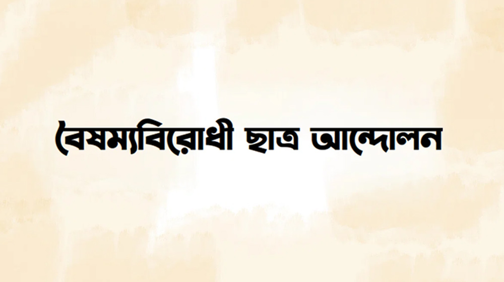 নাগরিক কমিটি গঠন করবে বৈষম্যবিরোধী ছাত্র আন্দোলন