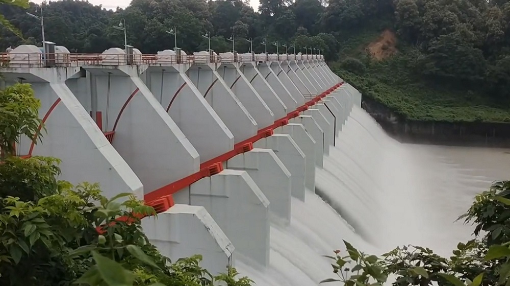 আবারও খুলে দেয়া হলো কাপ্তাই বাঁধের ১৬ জলকপাট