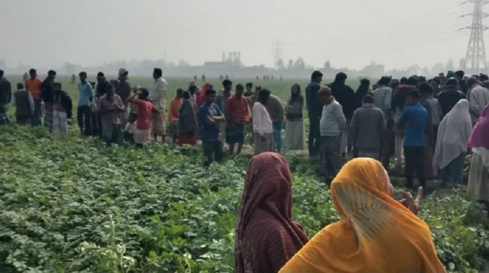 বাড়ি থেকে বেরিয়ে নিখোঁজ, মরদেহ মিলল আলু ক্ষেতে