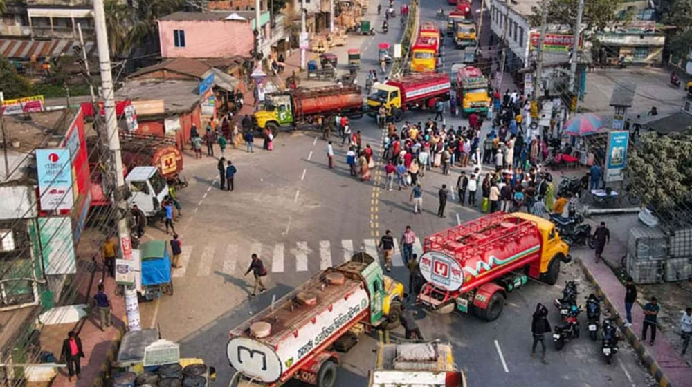 খুলনাসহ ১৬ জেলায় জ্বালানি তেল সরবরাহ বন্ধ