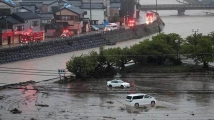 জাপানে রেকর্ড বৃষ্টিতে বন্যা, ৬ জনের মৃত্যু