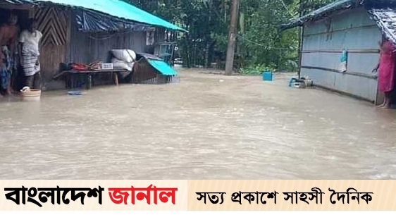 ভারী বর্ষণে তলিয়ে গেছে কক্সবাজার শহরের ৯০ শতাংশ এলাকা